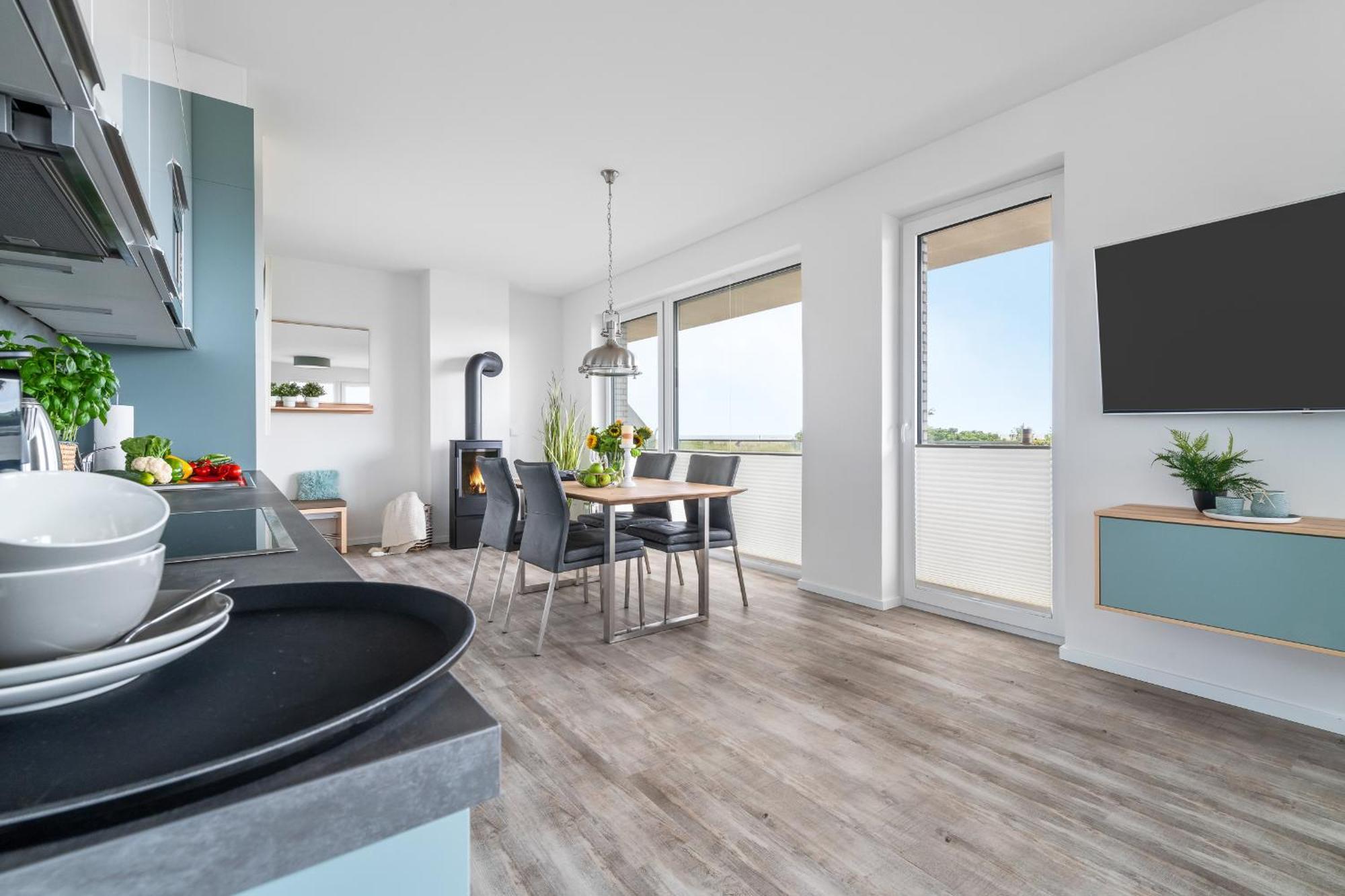 Beachterraceone - Eg, Meerblick, Terrasse, Kamin, Sauna Olpenitz Eksteriør bilde